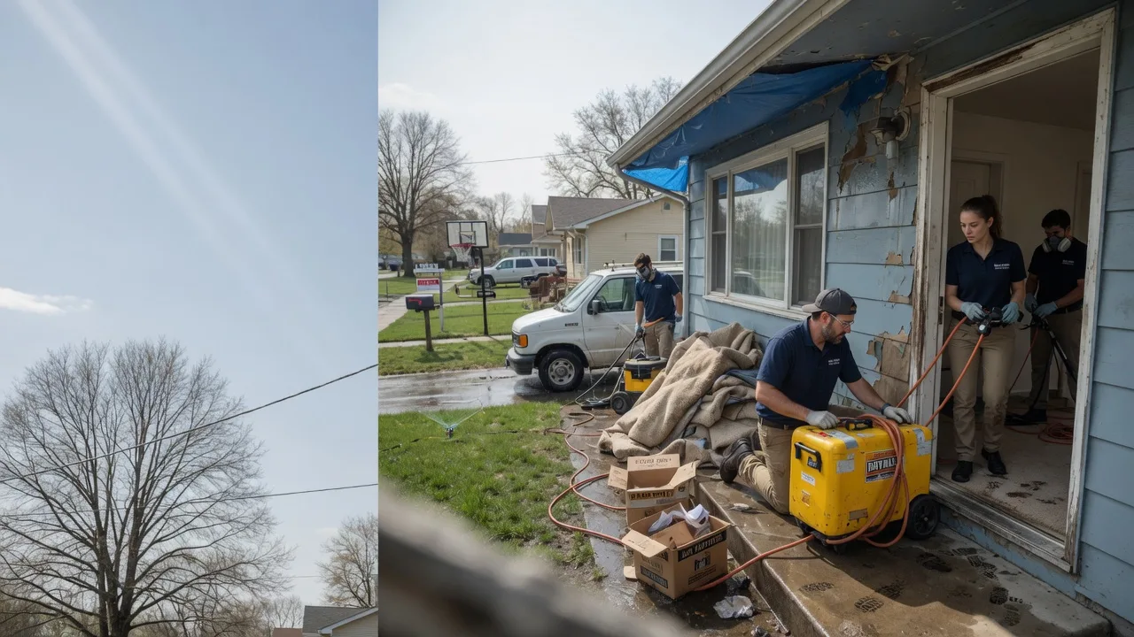Basement Flood Cleanup in Spearman, TX near me